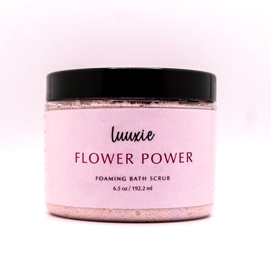 Exfoliante de baño Flower Power