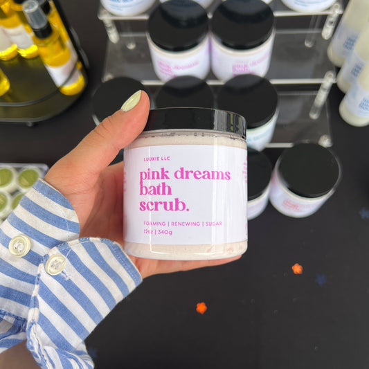 Pink Dreams Bath Scrub